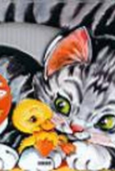 Cirmoska és új barátja