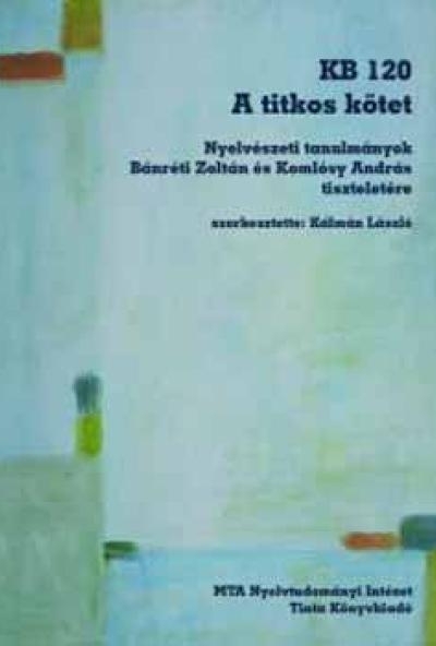 KB120 - A titkos kötet