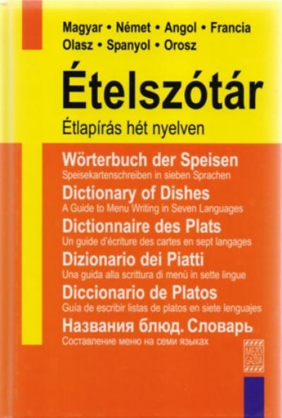 Ételszótár