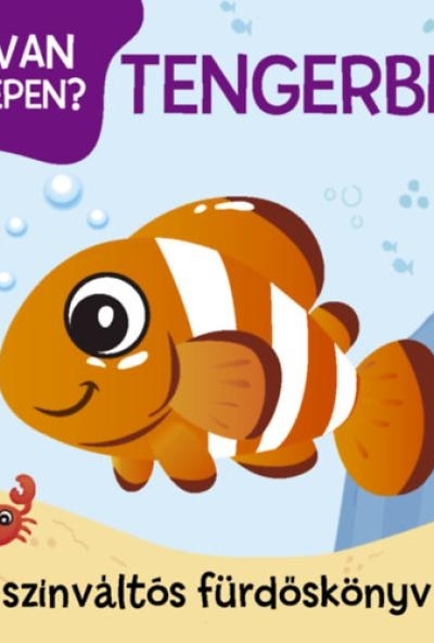 Tengerben - Színváltós fürdőskönyv