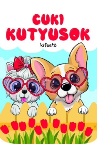 Cuki kutyusok - kifestő