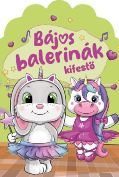 Bájos balerinák - kifestő