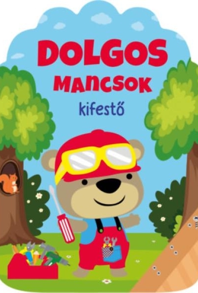 Dolgos mancsok - kifestő