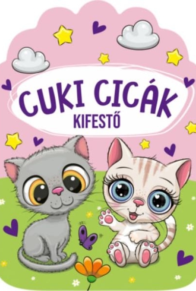 Cuki cicák - kifestő