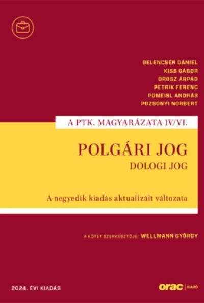 Polgári jog IV/VI. - Dologi jog