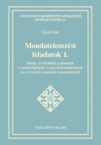 Mondatelemzési feladatok 1.