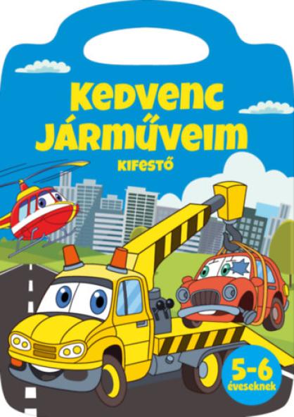 Kedvenc járműveim kifestő