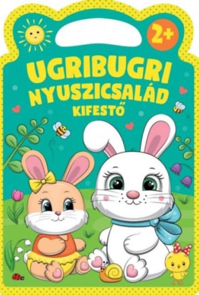 Ugribugri Nyuszicsalád kifestő