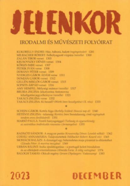 Jelenkor - Irodalmi és művészeti folyóirat - 2023. december