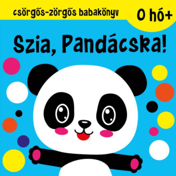 Csörgős-zörgős babakönyv - Szia, Pandácska!