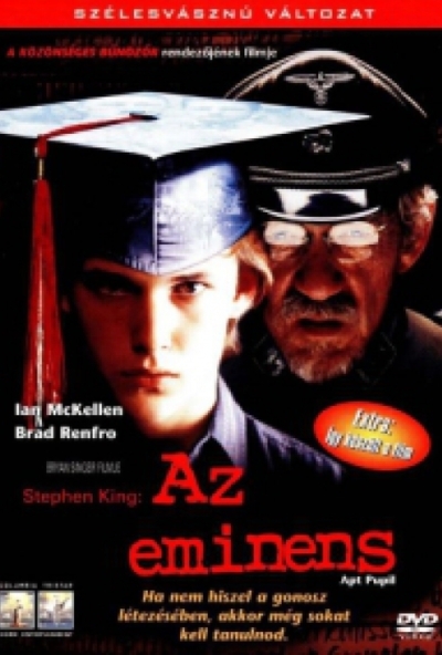Az eminens *Stephen King* (DVD) *Warner kiadás*  *Ian McKellen - Antikvár - Kiváló állapotú*