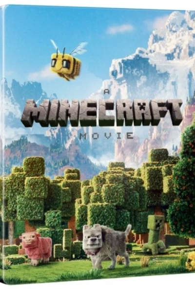 Egy Minecraft film *Steelbook - Nappali kiadás* (4K UHD Blu-ray + BD) *Import - Angol hangot és Angol feliratot tartalmaz*