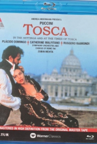 Puccini - Tosca (Blu-ray) *Plácido Domingo - Antikvár - Kiváló állapotú*