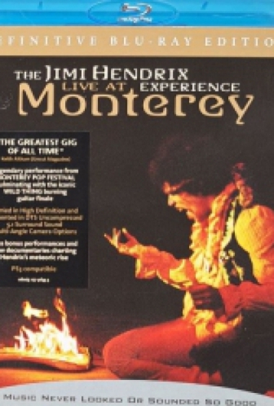 The Jimi Hendrix Experience - Live At Monterey (Blu-ray) *Digipack - Limitált kiadás* *Antikvár - Kiváló állapotú*