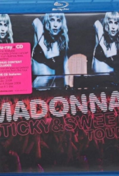 Madonna - Sticky & Sweet Tour (Blu-ray + CD) *Antikvár - Kiváló állapotú*