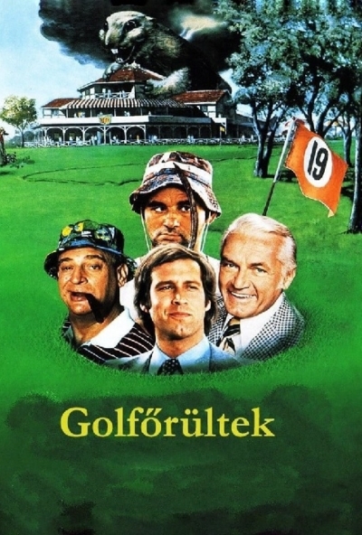 Golfőrültek - Chevy Chase - Bill Murray (DVD) *Antikvár - Kiváló állapotú*