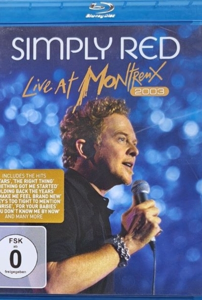 Simply Red - Live at Montreux 2003 (Blu-ray) *Antikvár - Kiváló állapotú*