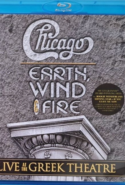 Chicago - Earth, Wind & Fire - Live at the Greek Theatre (Blu-ray) *Antikvár - Kiváló állapotú*