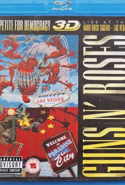 Guns N' Roses - Appetite For Democracy (3D Blu-ray) *Antikvár - Kiváló állapotú*