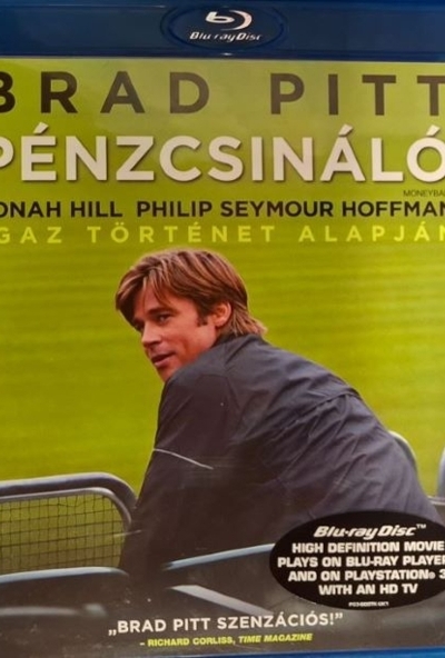 Pénzcsináló *Brad Pitt* (Blu-ray) *Magyar kiadás - Antikvár - Kiváló állapotú*