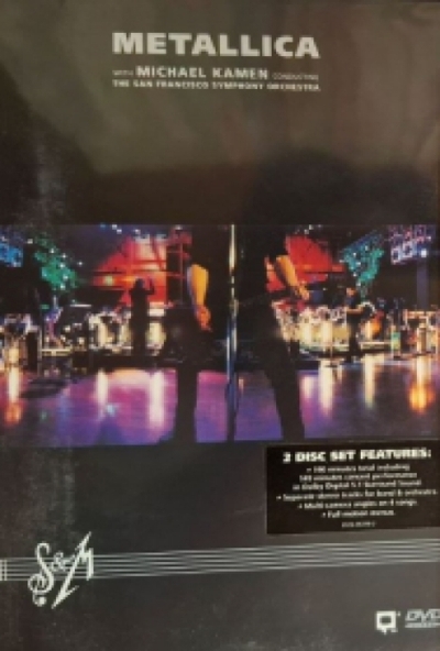 Metallica - S & M  *With Michael Kamen Conducting The San Francisco Symphony Orchestra* (2 DVD) *Antikvár - Kiváló állapotú*