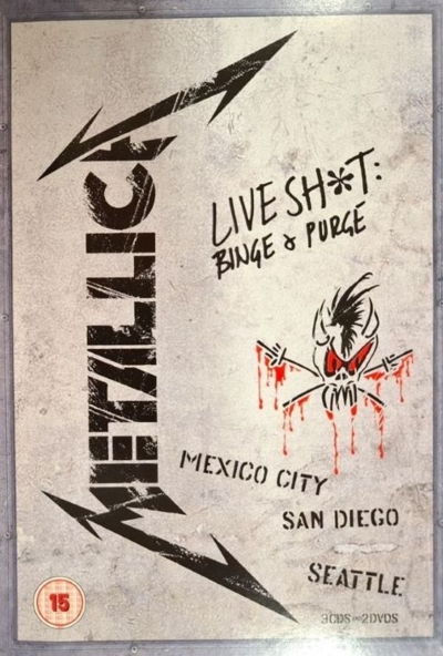 Metallica - Live Shot Binge & Purge (3 CD + 2 DVD) *Antikvár - Kiváló állapotú*