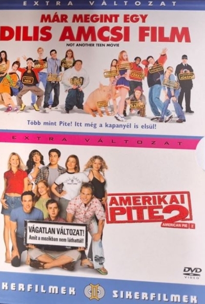 Már megint egy dilis amcsi film / Amerikai pite 2. (2 DVD) *Szinkronizált - Antikvár - Kiváló állapotú*