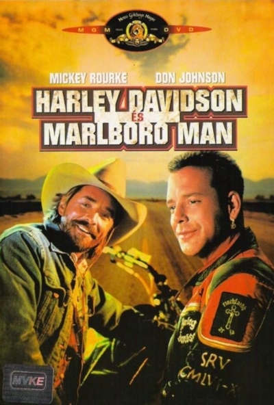 Harley Davidson és a Marlboro Man (DVD) *Feliratos* *Mickey Rourke - Don Johnson - Antikvár - Kiváló állapotú* 