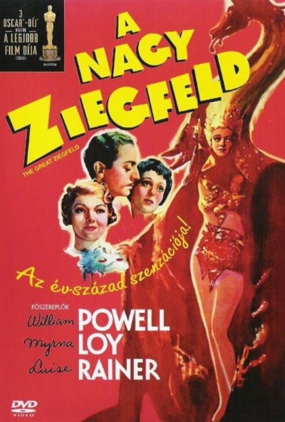 A nagy Ziegfeld (1936) (DVD) *Magyar kiadás*  *Antikvár - Kiváló állapotú*