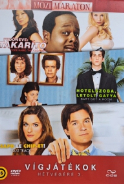 Mozimaraton - Vígjátékok hétvégére 3. (Fedőneve: takarító / Hotelszoba, letolt gatya / Csapd le Chip-et!) (3 DVD) *Antikvár - Kiváló állapotú*