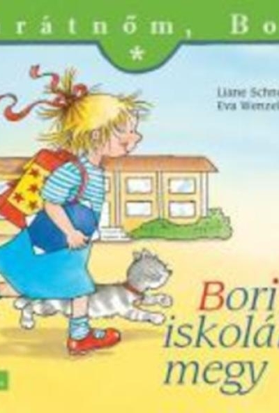Bori iskolába megy