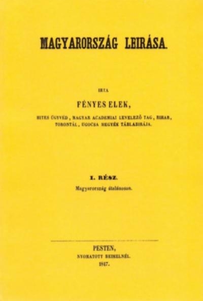 Magyarország leírása I-II.