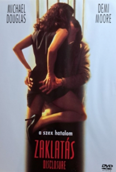 Zaklatás (DVD) *Feliratos - Demi Moore - Michael Douglas* *Antikvár - Kiváló állapotú* 