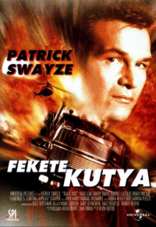 Fekete kutya (DVD) *Szinkronizált - Patrick Swayze - Meat Loaf - Antikvár - Kiváló állapotú*