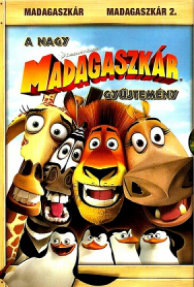Madagaszkár 1-2. (2 DVD) *Antikvár - Kiváló állapotú*