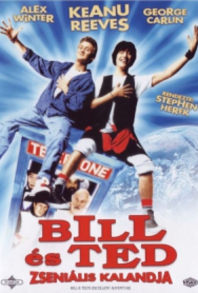 Bill és Ted zseniális kalandja (DVD) *Szinkronizált  - Keanu Reeves - Antikvár - Kiváló állapotú*