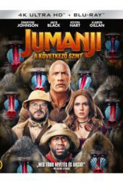 Jumanji - A következő szint (4K UHD + Blu-ray) 
