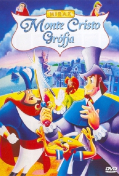 Monte Cristo grófja (DVD) *Rajzfilm - Animáció*  *Antikvár - Kiváló állapotú*