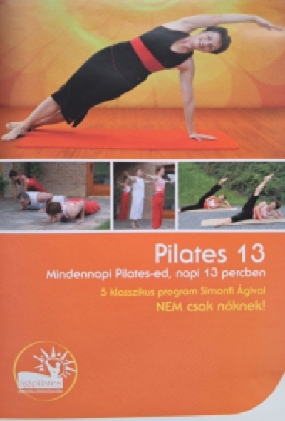 Pilates 13 *Simonfi Ági* (DVD) *Antikvár - Kiváló állapotú*