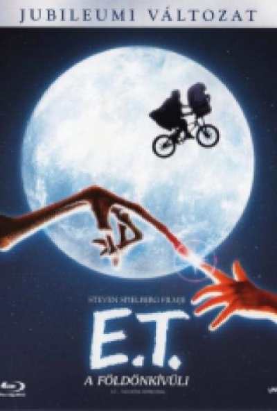 E.T. - A földönkívűli (Blu-ray) *Jubileumi változat* *Magyar kiadás - Antikvár - Kiváló állapotú*