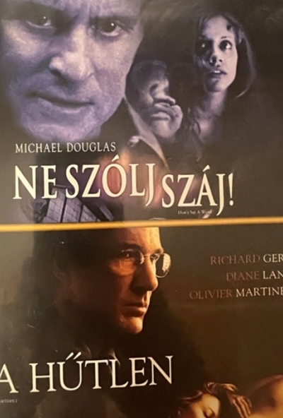 Ne szólj száj! / A hűtlen (DVD) *Szinkronizált* Antikvár - Kiváló állapotú*