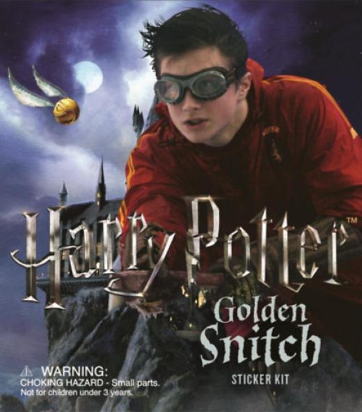 Harry Potter & The Golden Snitch Sticker Kit