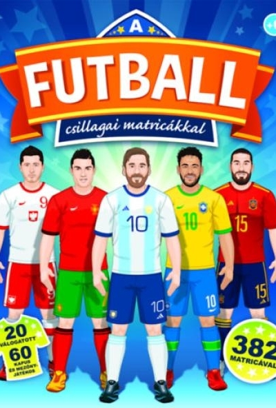 A futball csillagai matricákkal