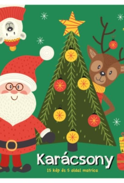 Számos matricásfüzet - Karácsony