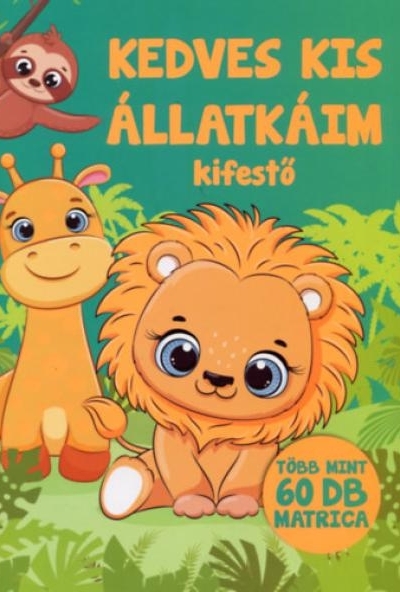 Kedves kis állatkáim - Kifestő