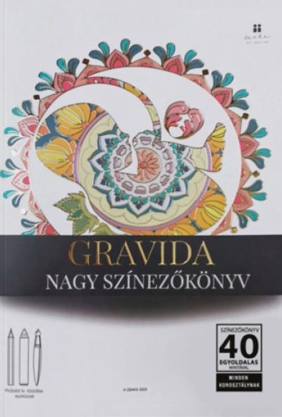 Gravida - Nagy színezőkönyv