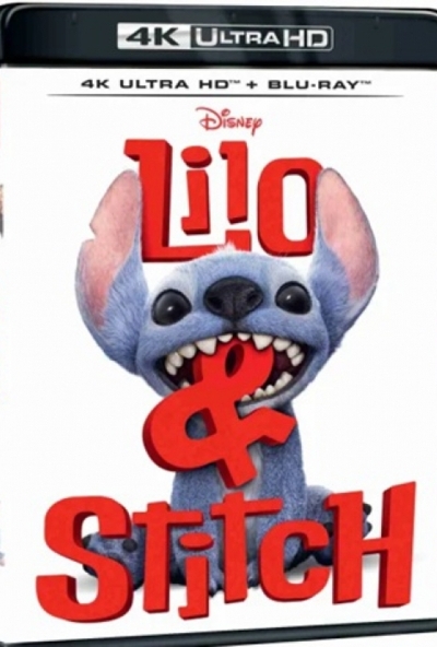 Lilo és Stitch: A csillagkutya *Élőszereplős - Mozifilm* (4K UHD Blu-ray + BD) *Import - Angol hangot és Angol feliratot tartalmaz*