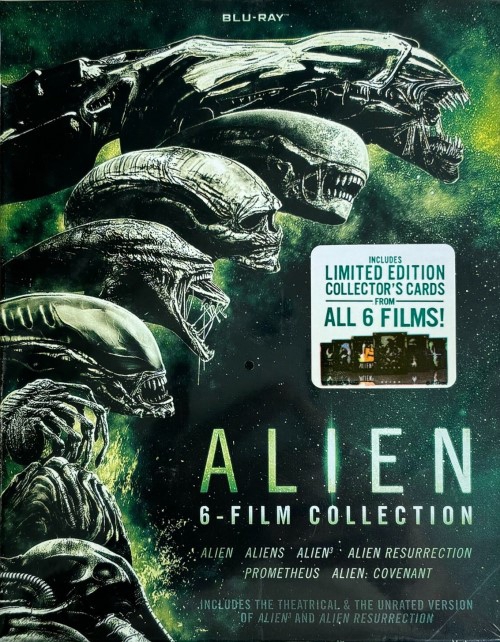 Alien - 6 filmes gyűjtemény (6 Blu-ray) *Import* *Antikvár - Kiváló állapotú*