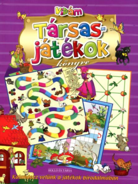 Vidám Társasjátékok könyve