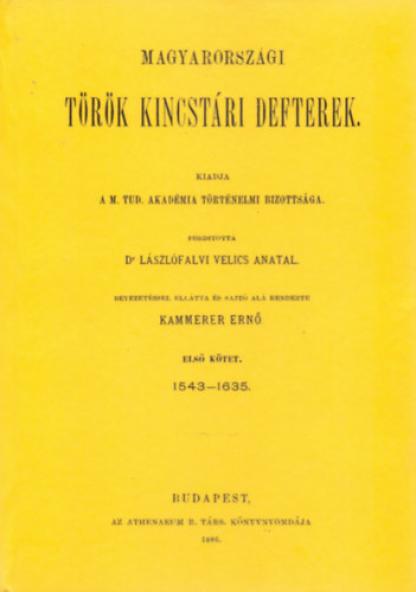 Magyarországi török kincstári defterek I-II.